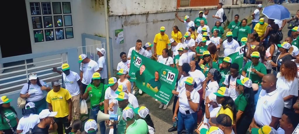 La ola verde se tomó las calles de la comuna 10 de Buenaventura: un imparable avance hacia la victoria