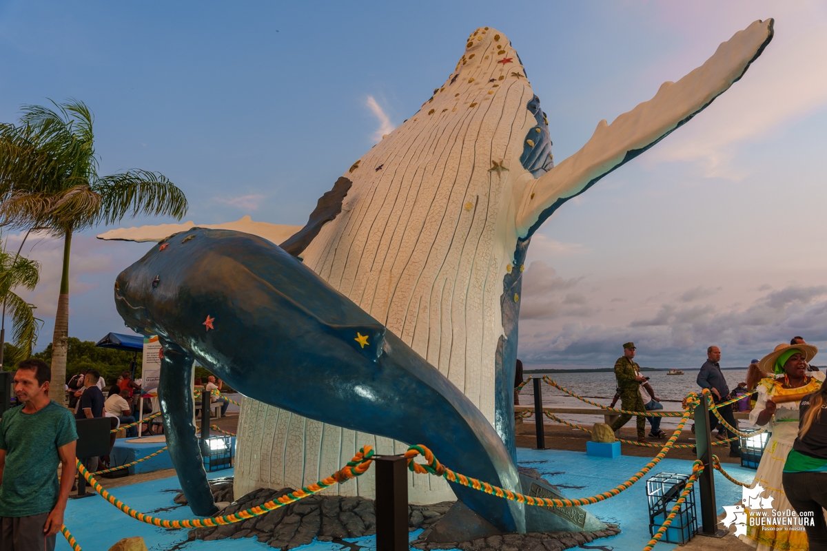 El monumento a las ballenas más grande del mundo está en Buenaventura