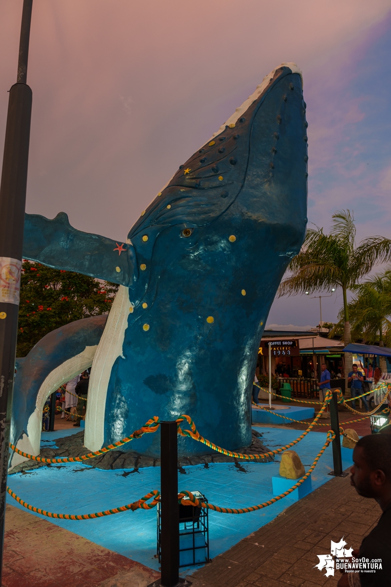 El monumento a las ballenas más grande del mundo está en Buenaventura