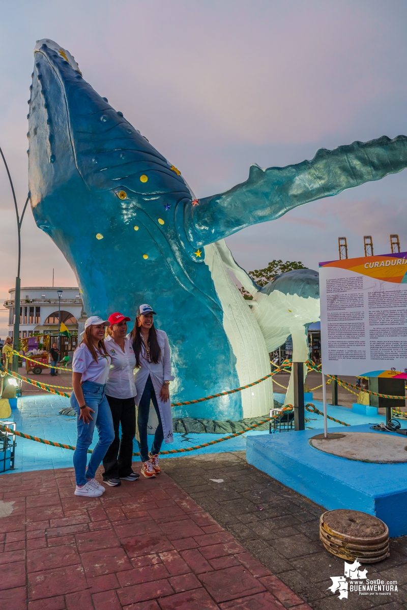 El monumento a las ballenas más grande del mundo está en Buenaventura