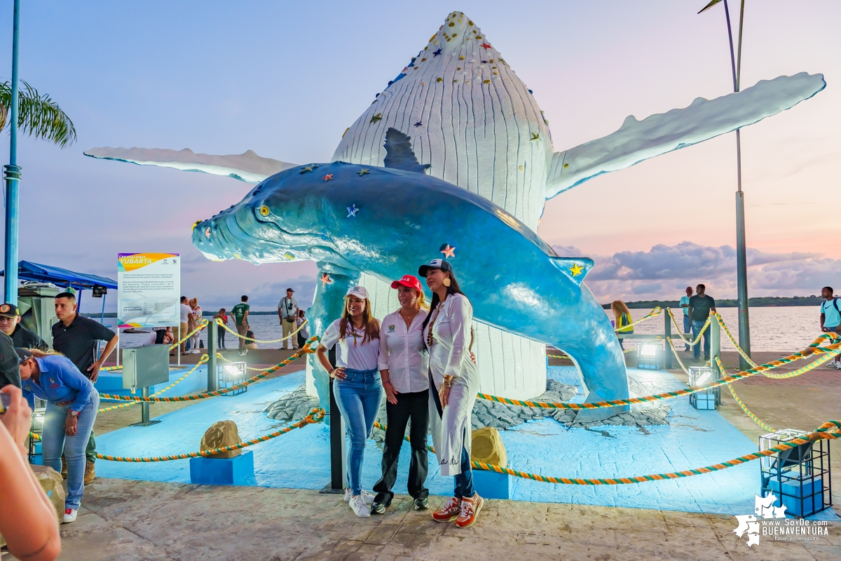 El monumento a las ballenas más grande del mundo está en Buenaventura