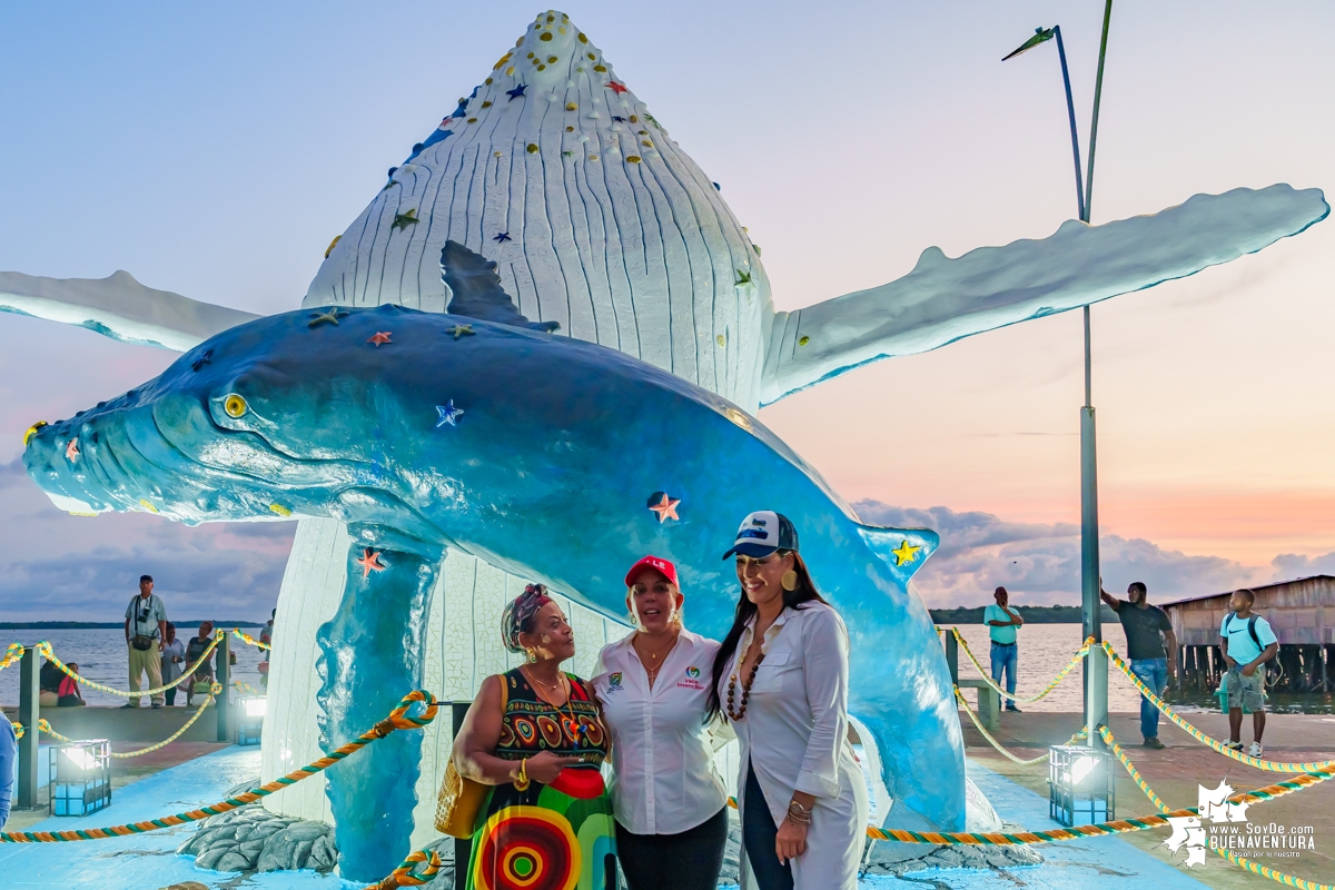 El monumento a las ballenas más grande del mundo está en Buenaventura