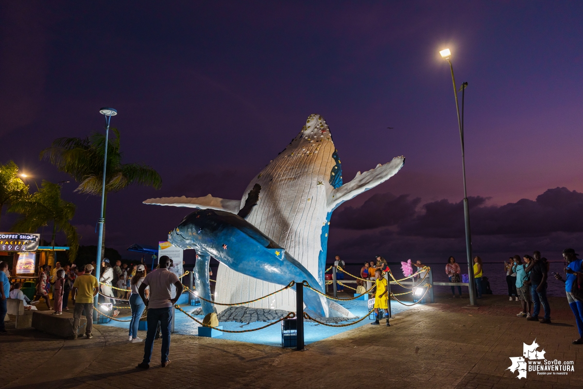 El monumento a las ballenas más grande del mundo está en Buenaventura