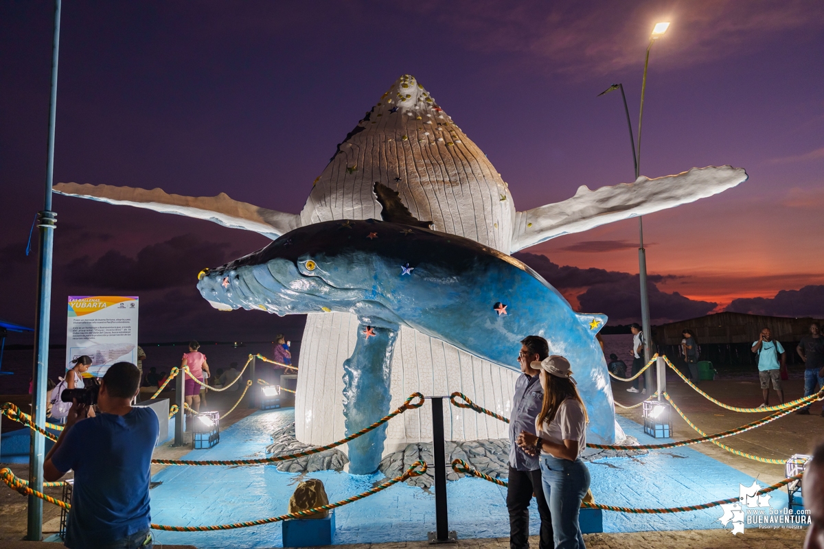 El monumento a las ballenas más grande del mundo está en Buenaventura