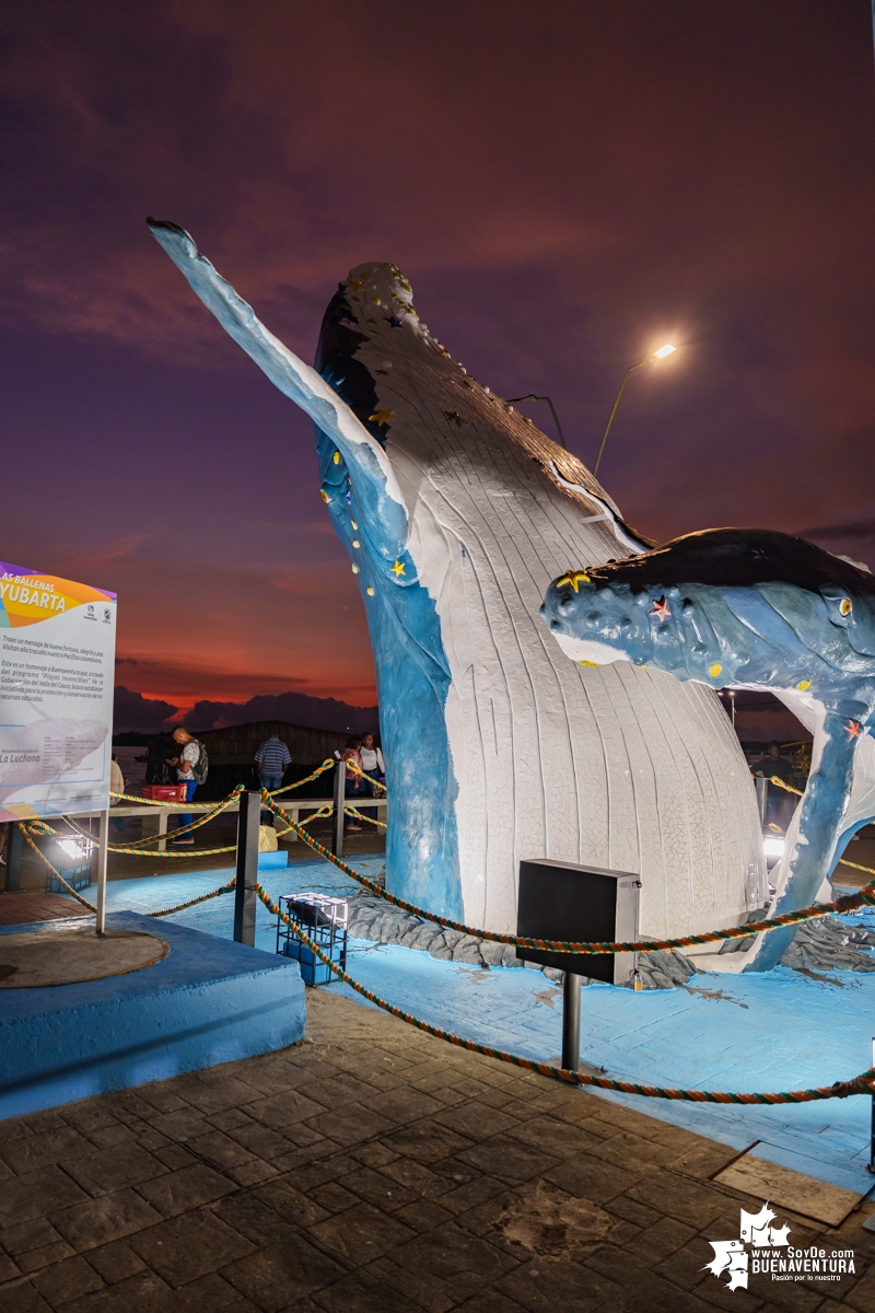 El monumento a las ballenas más grande del mundo está en Buenaventura