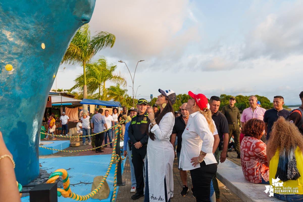 El monumento a las ballenas más grande del mundo está en Buenaventura