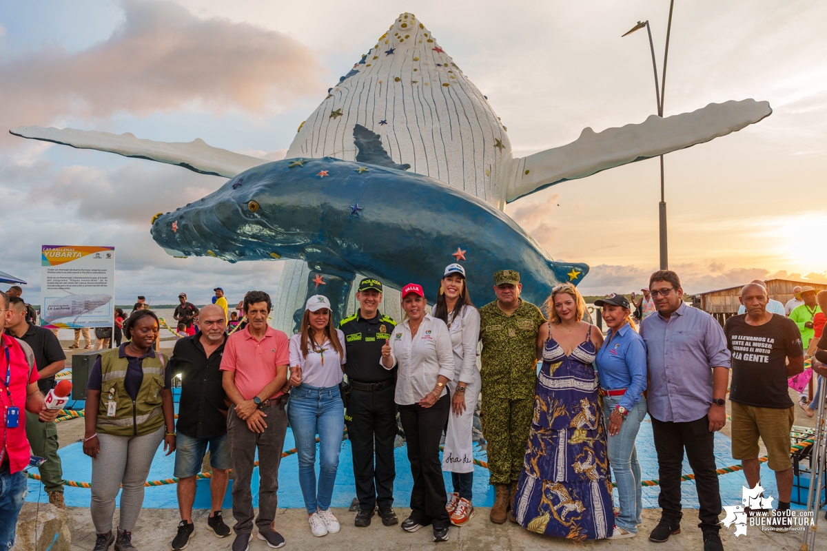 El monumento a las ballenas más grande del mundo está en Buenaventura