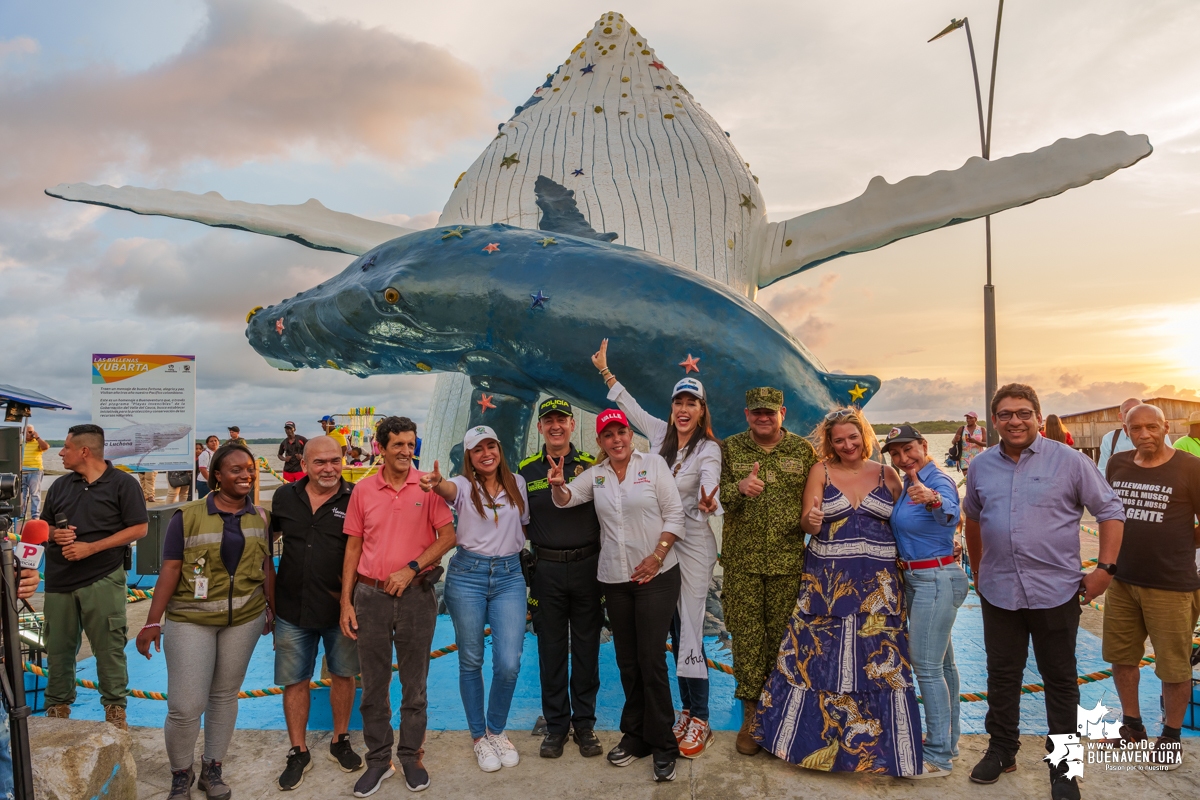 El monumento a las ballenas más grande del mundo está en Buenaventura