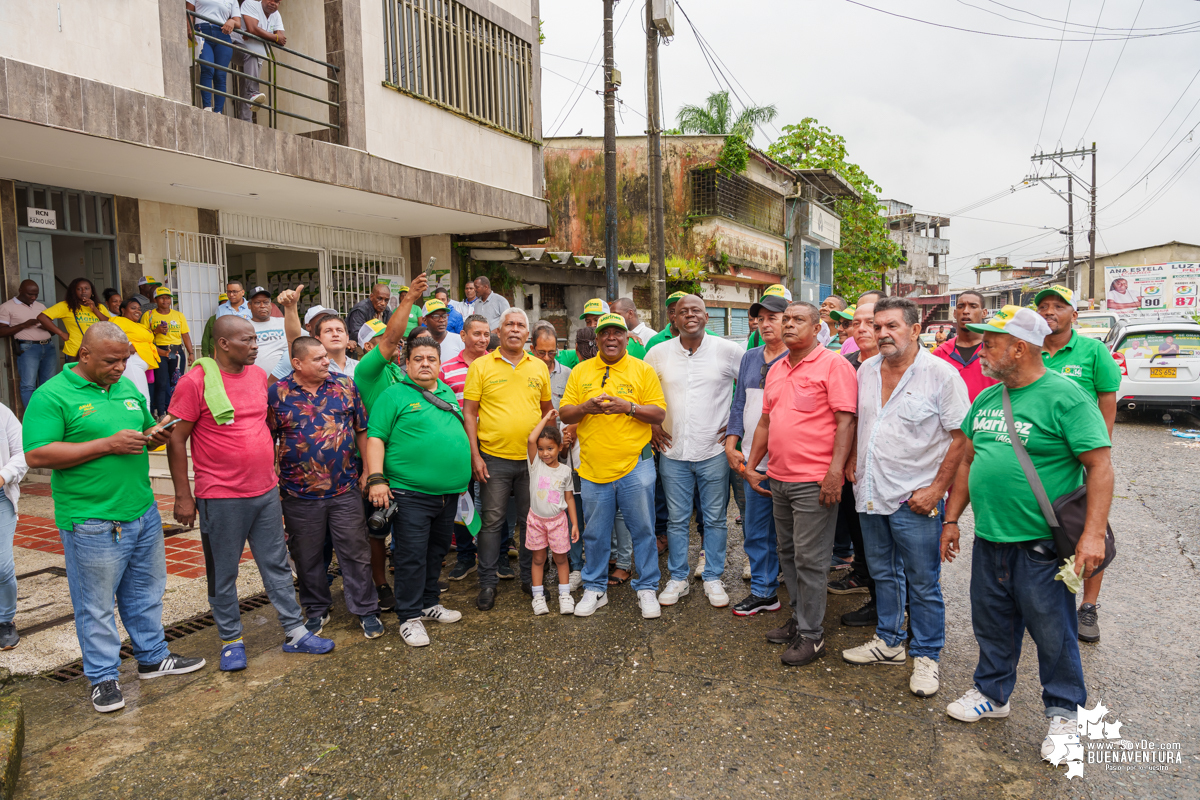 Jaime Marínez recibió el respaldo de un sector del gremio de transporte público en Buenaventura