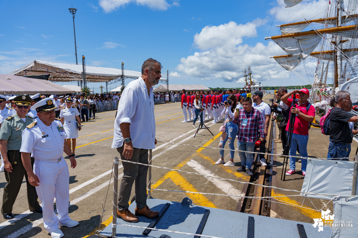 Después de 3 años sin llegar al territorio y 24 sin atracar en los muelles de la Sociedad Portuaria Buenaventura, arribó el buque escuela ARC Gloria al Distrito Especial