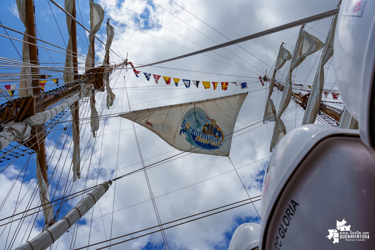 Después de 3 años sin llegar al territorio y 24 sin atracar en los muelles de la Sociedad Portuaria Buenaventura, arribó el buque escuela ARC Gloria al Distrito Especial