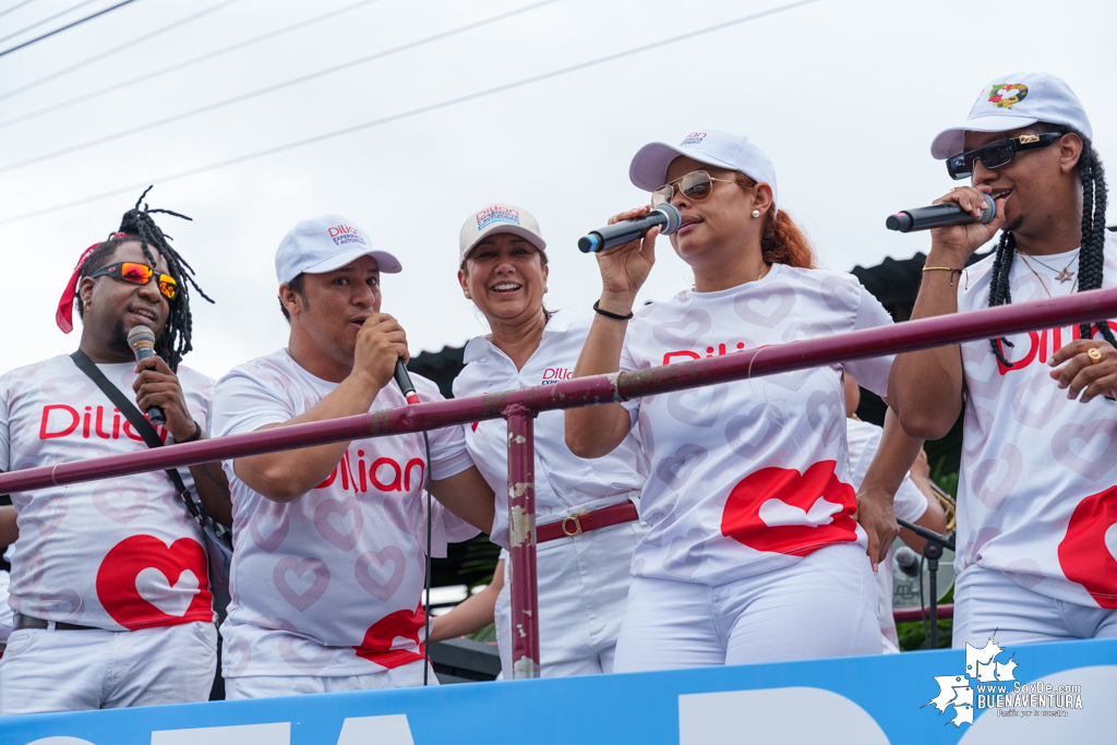 La campaña de Dilian Francisca Toro en Buenaventura realizó caravana del cierre de campaña el domingo 22 de octubre de 2023