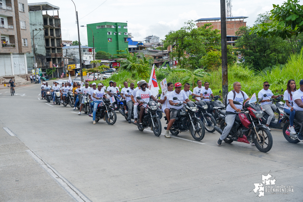 La campaña de Dilian Francisca Toro en Buenaventura realizó caravana del cierre de campaña el domingo 22 de octubre de 2023