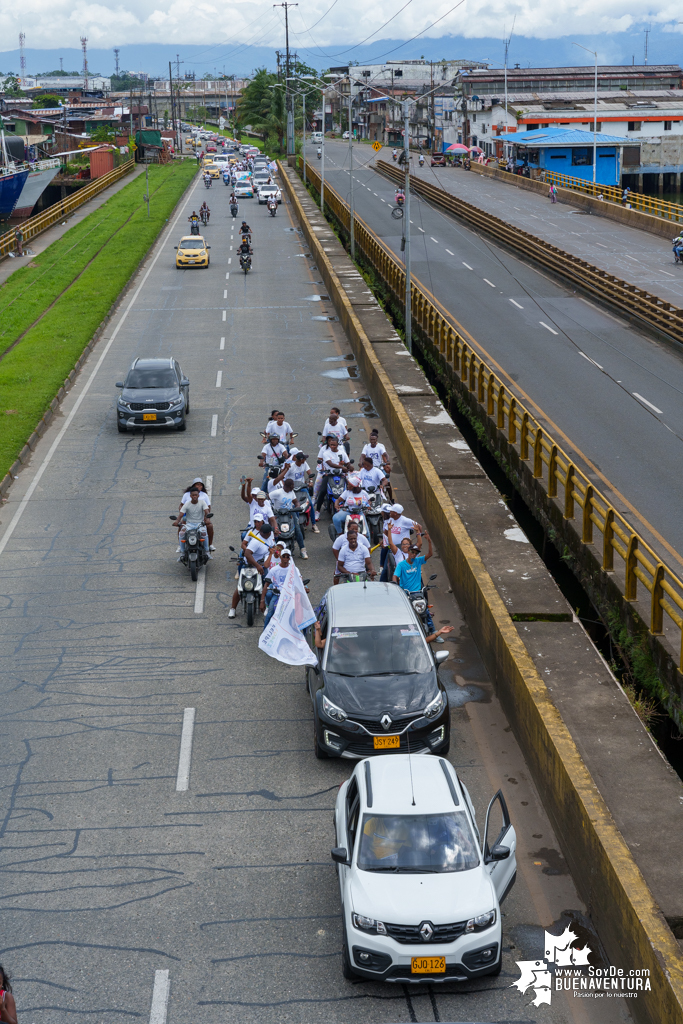 La campaña de Dilian Francisca Toro en Buenaventura realizó caravana del cierre de campaña el domingo 22 de octubre de 2023