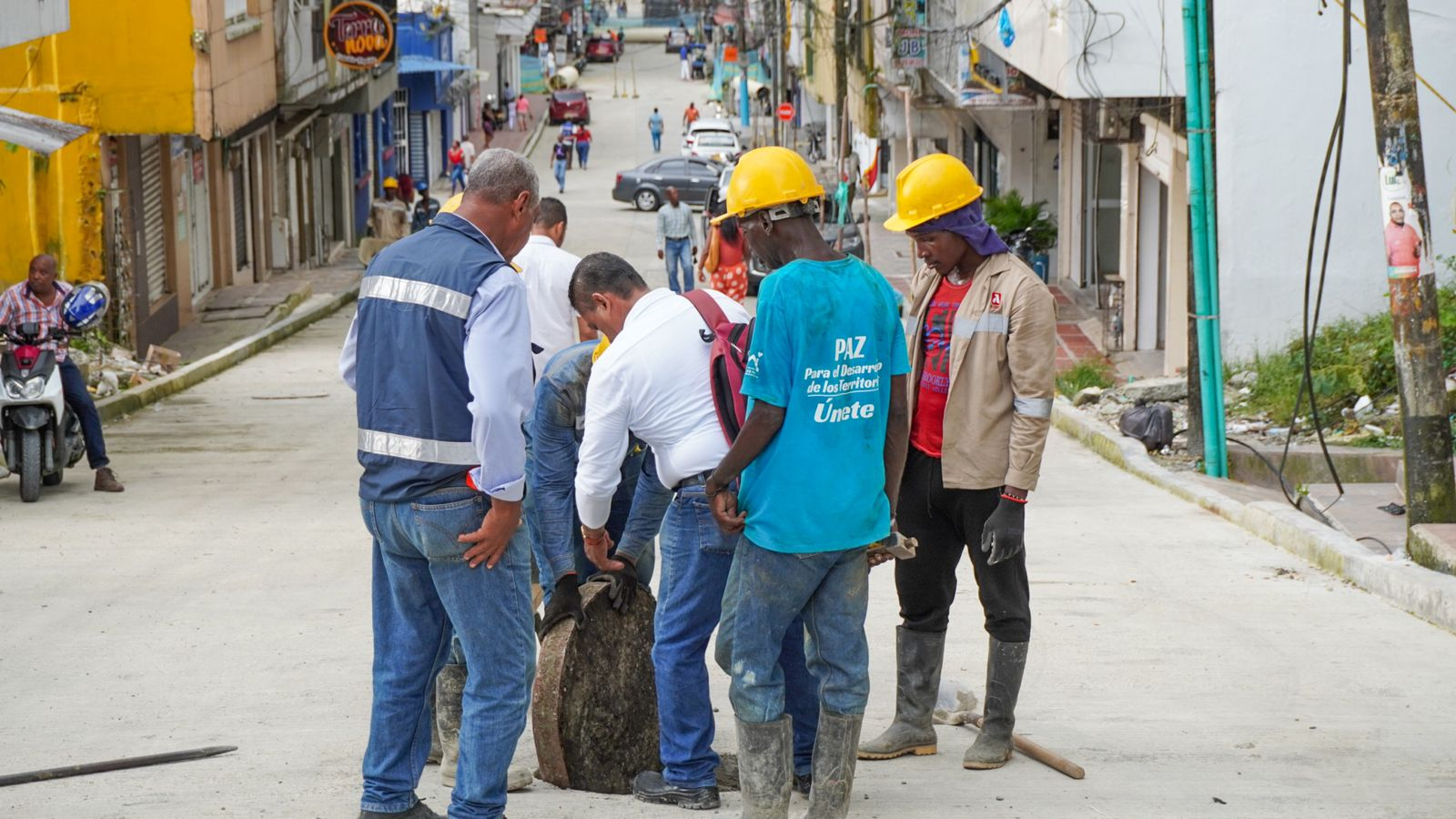 Se dio apertura a un tramo en la obra de la Calle Segunda para mejorar movilidad en la zona céntrica de Buenaventura 