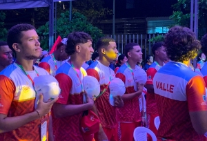 El Valle recibió a las delegaciones que jugarán los Juegos Nacionales en las subsedes de Cali, Calima El Darién y Buenaventura
