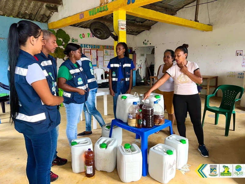 Buenaventura adopta prácticas responsables para la disposición de aceite de cocina usado