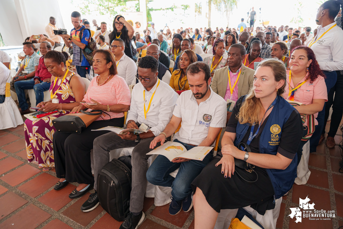 Comunidades negras e indígenas entregaron en Buenaventura la Hoja de Ruta para transformar el territorio de la Subregión PDET Pacífico Medio