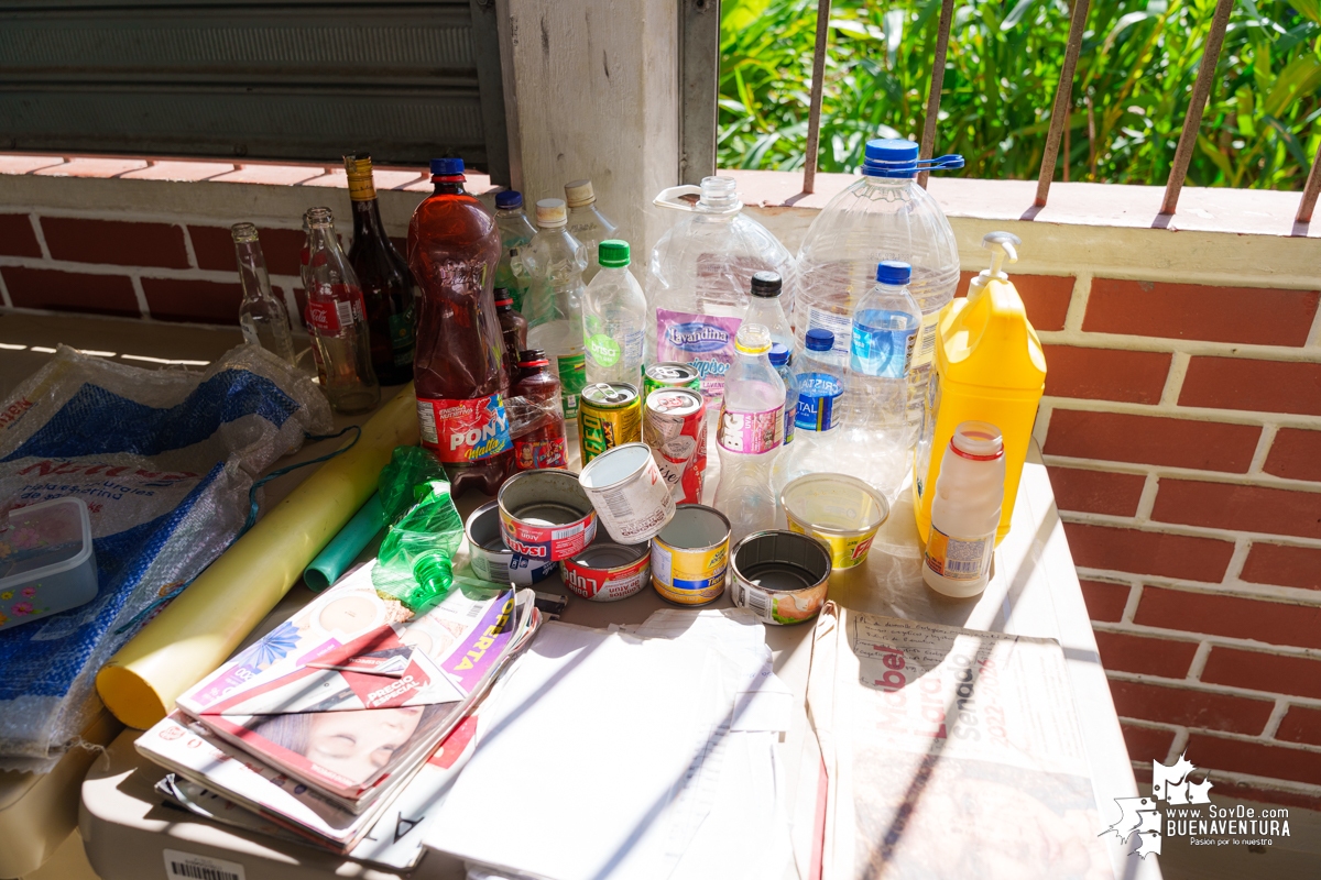 La comunidad de Calle Larga en Zacarías, realizó reciclatón de la mano de Asogesampa