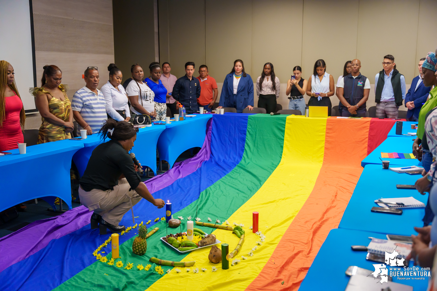 Fue socializada la política pública de la comunidad LGBTIQ+ de Buenaventura, y la Alcaldesa instaló la mesa del sector