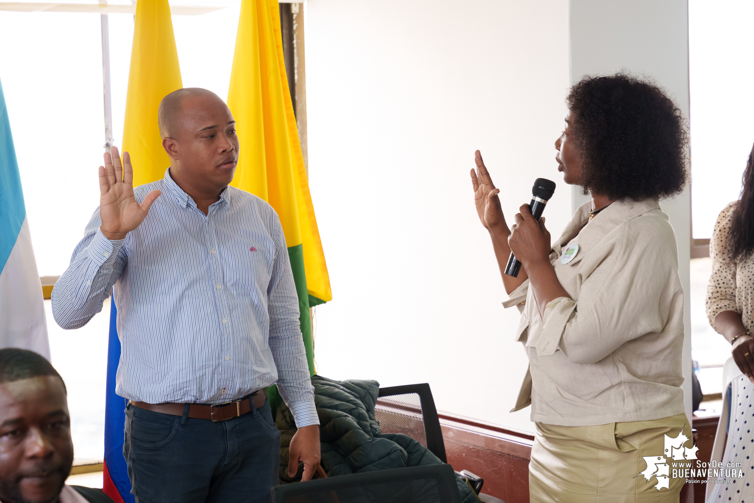 Yilbert Valencia Mestizo se posesionó como secretario de Control Interno Disciplinario de la Alcaldía Distrital de Buenaventura 