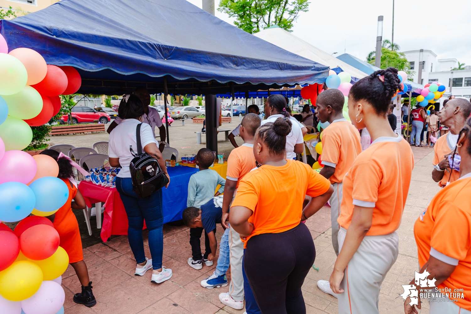 Menores participaron en el Carnavalito de la Alegría realizado por la Alcaldía Distrital de Buenaventura 