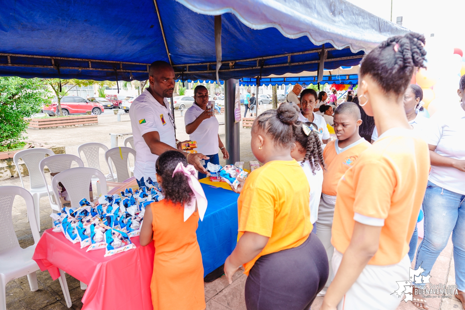 Menores participaron en el Carnavalito de la Alegría realizado por la Alcaldía Distrital de Buenaventura 