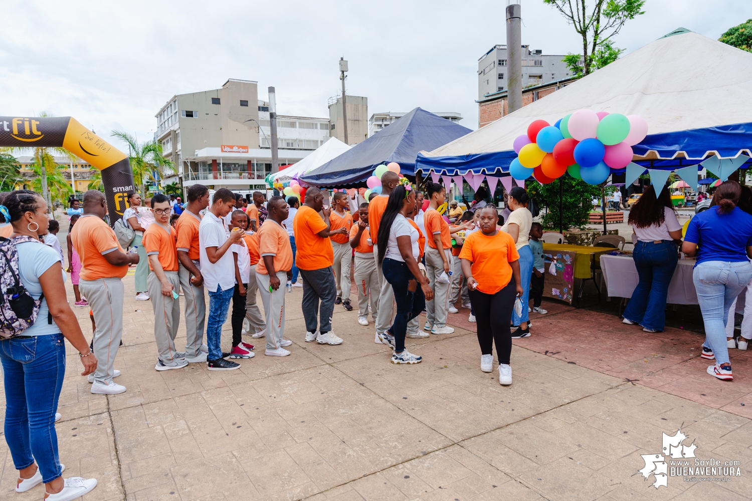 Menores participaron en el Carnavalito de la Alegría realizado por la Alcaldía Distrital de Buenaventura 