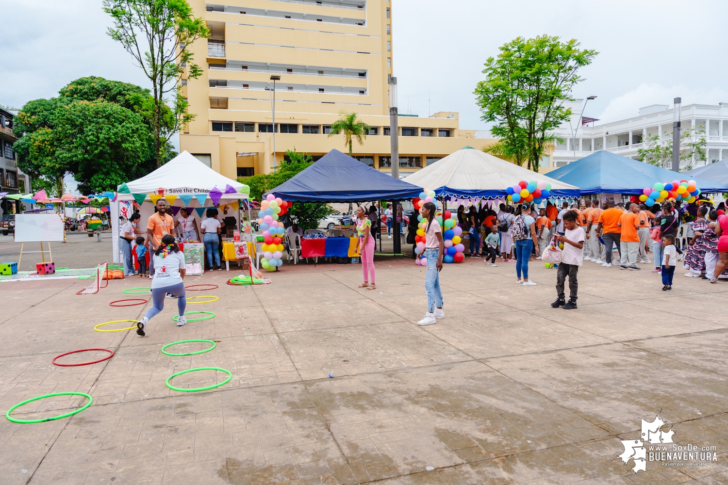 Menores participaron en el Carnavalito de la Alegría realizado por la Alcaldía Distrital de Buenaventura 