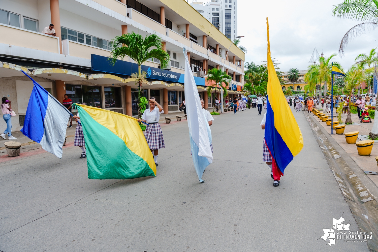 Menores participaron en el Carnavalito de la Alegría realizado por la Alcaldía Distrital de Buenaventura 