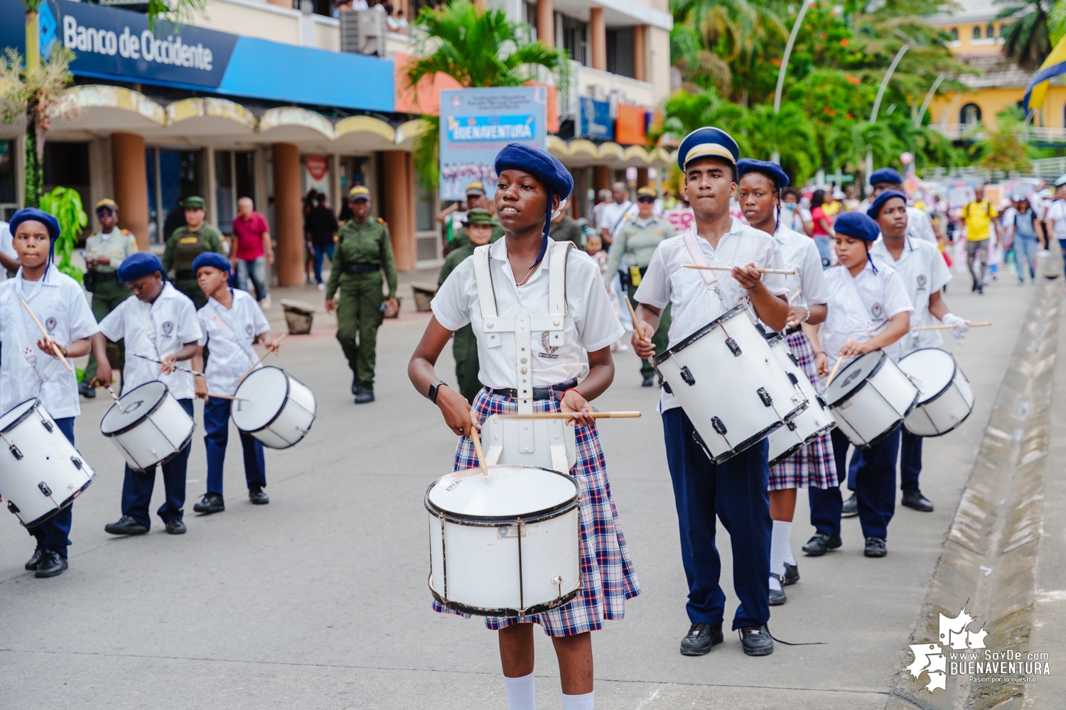 Menores participaron en el Carnavalito de la Alegría realizado por la Alcaldía Distrital de Buenaventura 