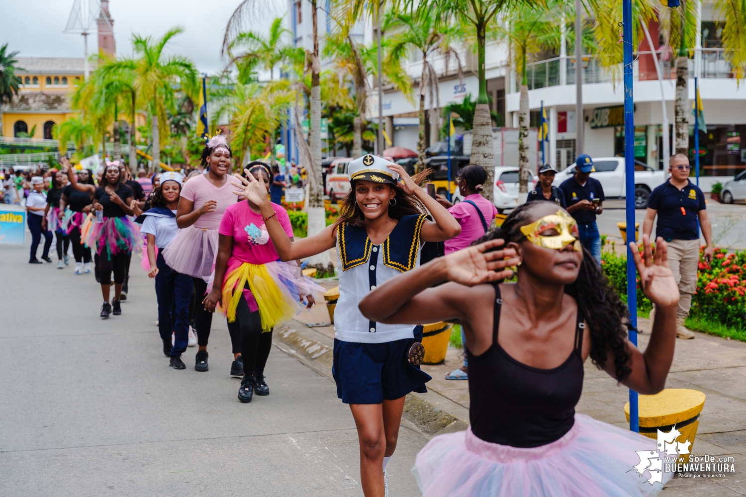 Menores participaron en el Carnavalito de la Alegría realizado por la Alcaldía Distrital de Buenaventura 