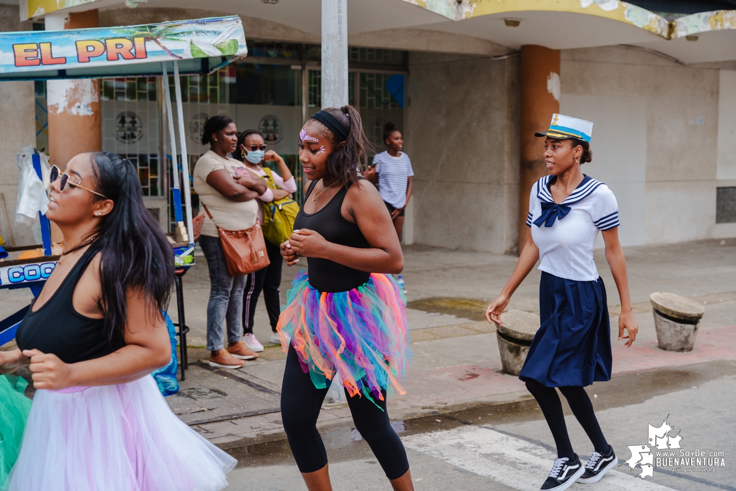 Menores participaron en el Carnavalito de la Alegría realizado por la Alcaldía Distrital de Buenaventura 