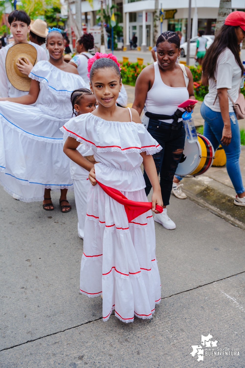 Menores participaron en el Carnavalito de la Alegría realizado por la Alcaldía Distrital de Buenaventura 