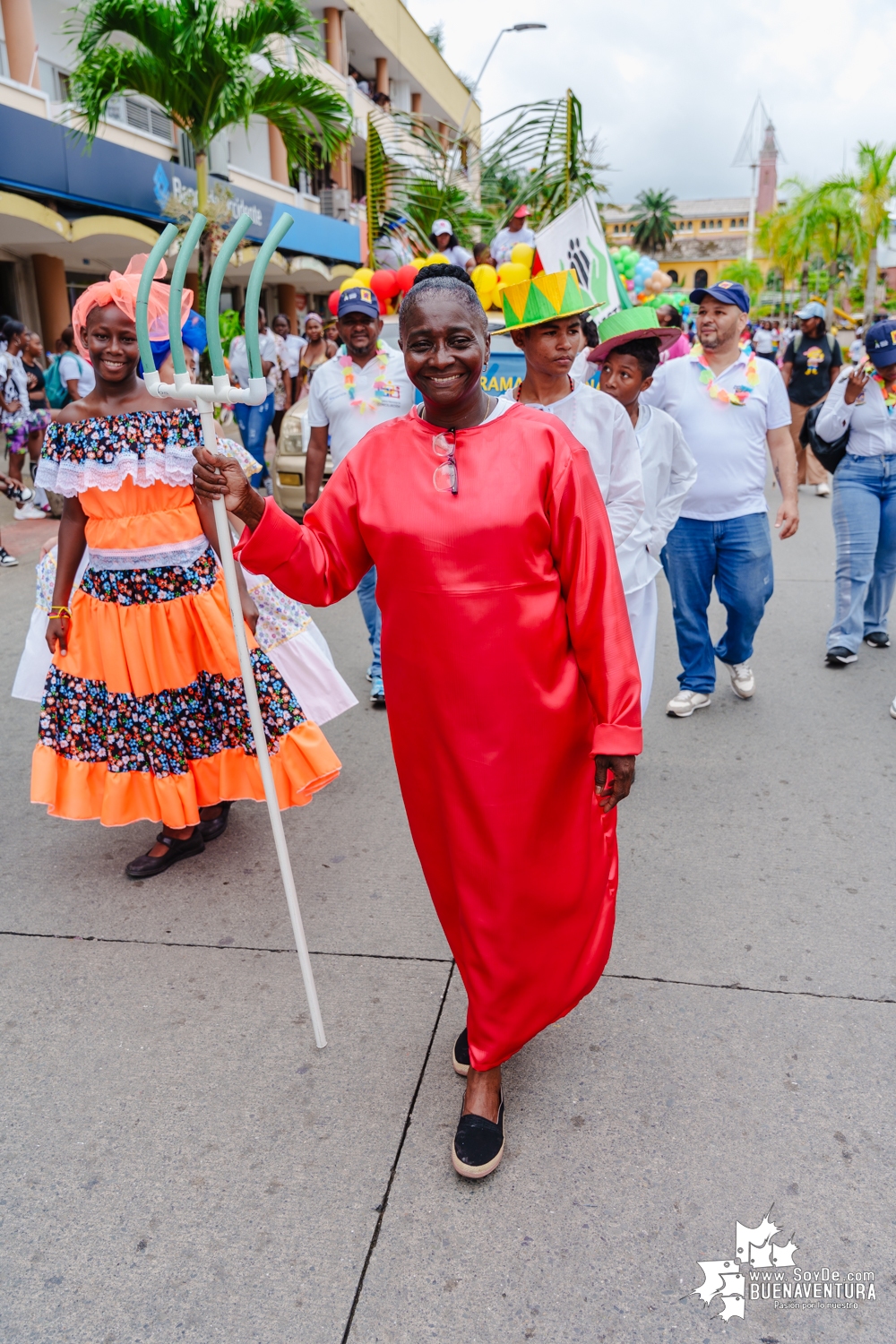 Menores participaron en el Carnavalito de la Alegría realizado por la Alcaldía Distrital de Buenaventura 