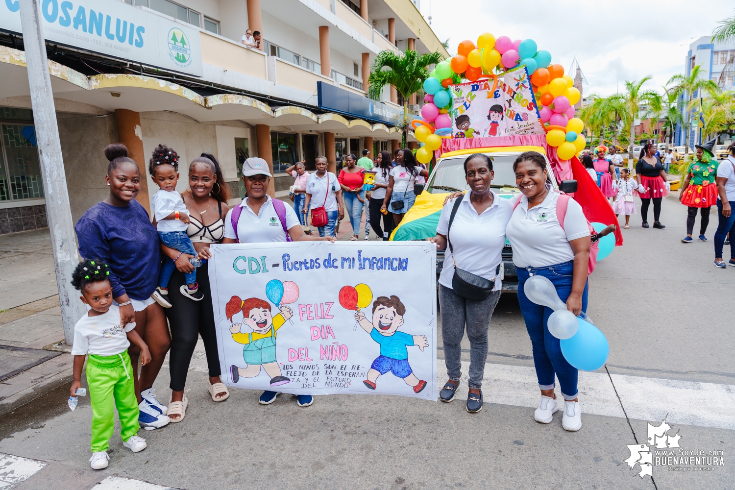 Menores participaron en el Carnavalito de la Alegría realizado por la Alcaldía Distrital de Buenaventura 