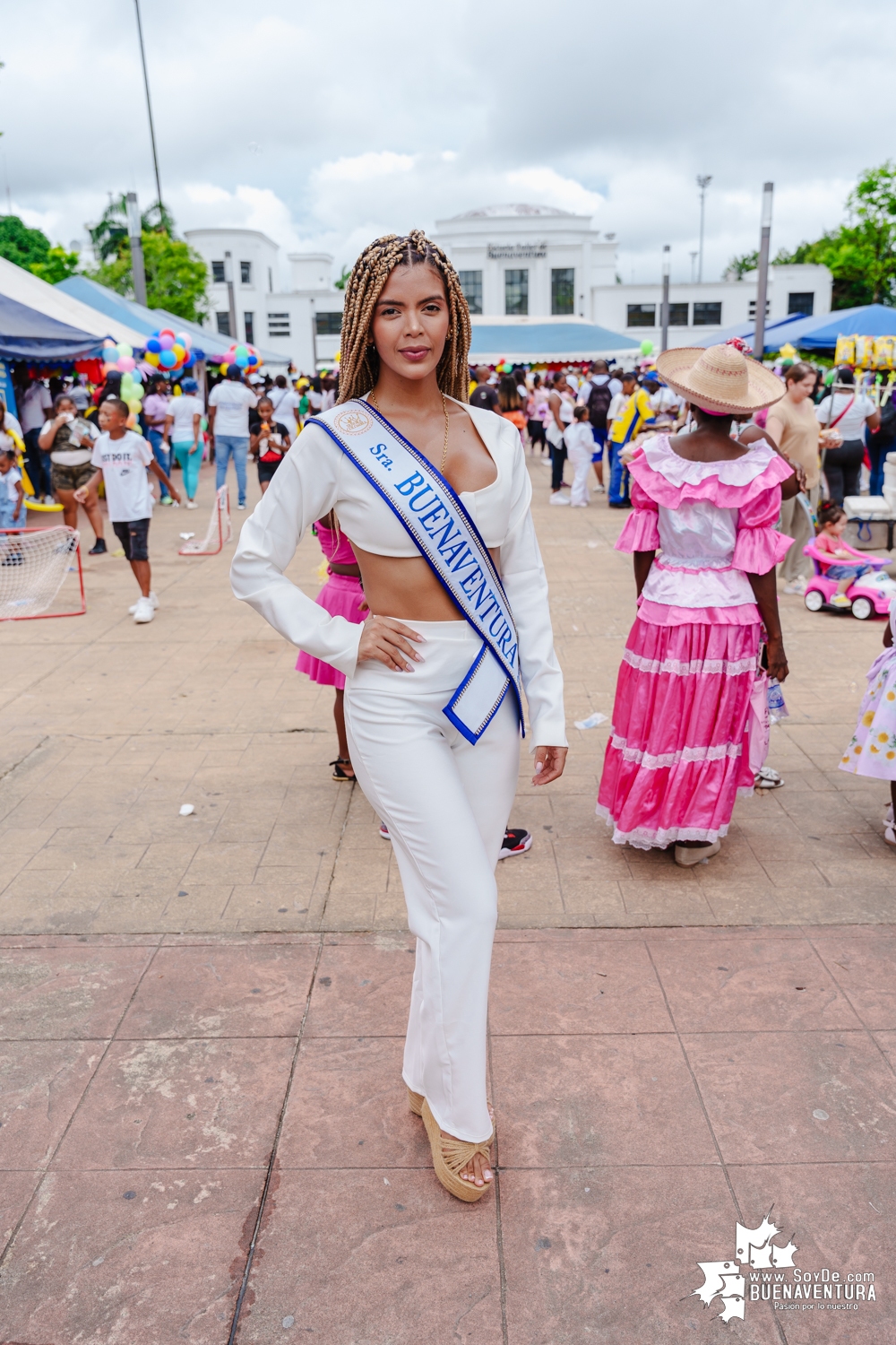 Menores participaron en el Carnavalito de la Alegría realizado por la Alcaldía Distrital de Buenaventura 