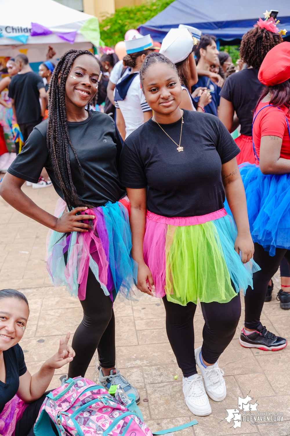 Menores participaron en el Carnavalito de la Alegría realizado por la Alcaldía Distrital de Buenaventura 