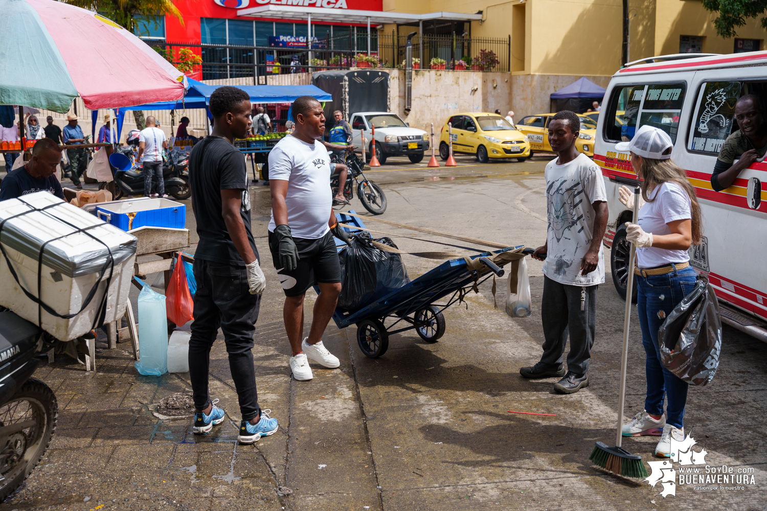 Se realizó con éxito la primera jornada de limpieza de la Campaña Buenaventura Bonita 