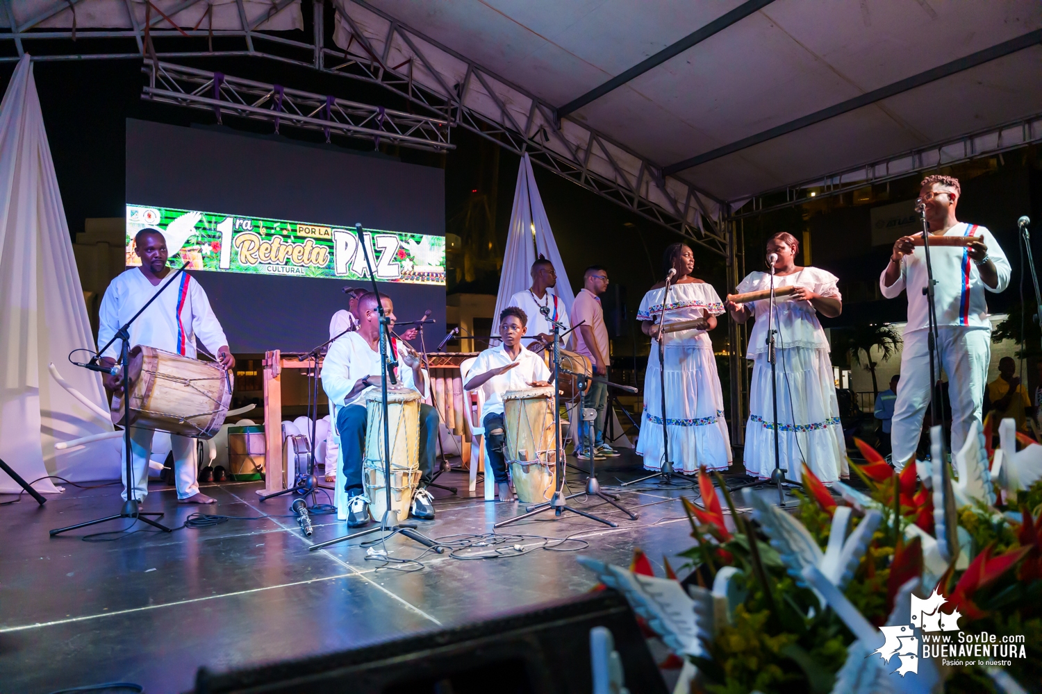 Se realizó la Primera Retreta Cultural por la Paz en Buenaventura