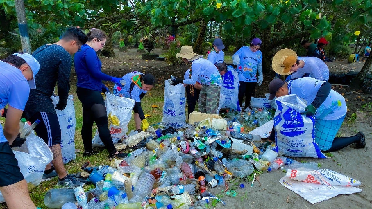 Scouts de Colombia Capítulo Valle y otras entidades realizaron limpieza en playa de Bazán La Bocana