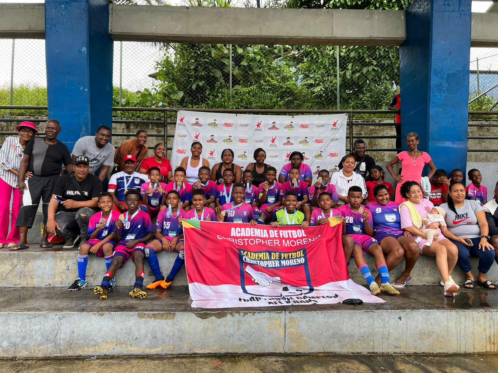 La Academia Christopher Moreno se coronó campeón del Torneo Baby Fútbol realizado por el Inderbuenaventura