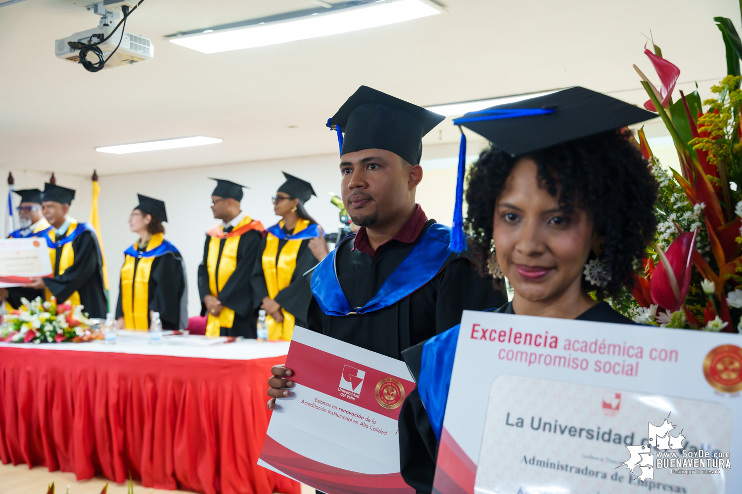 La universidad del Valle Seccional Pacífico realizó la graduación de nuevos profesionales y tecnólogos