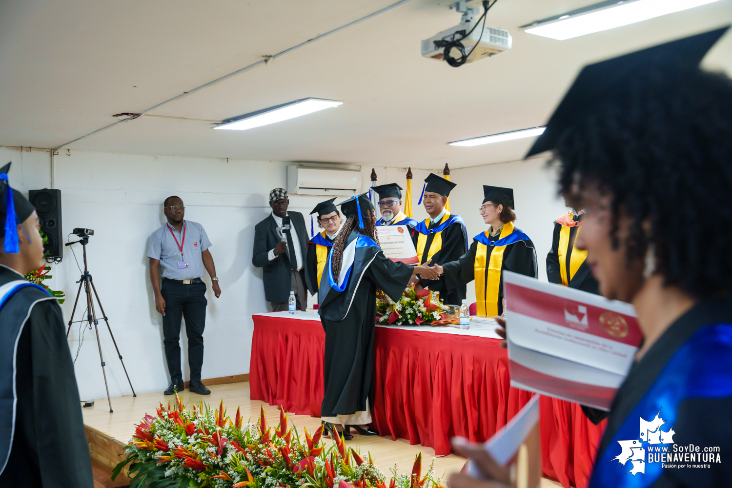 La universidad del Valle Seccional Pacífico realizó la graduación de nuevos profesionales y tecnólogos