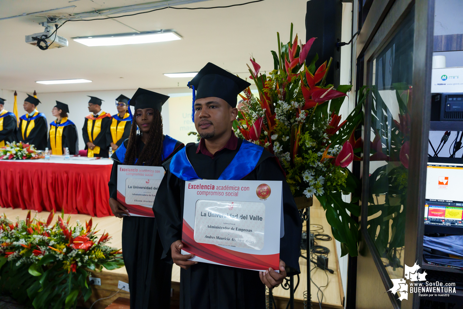 La universidad del Valle Seccional Pacífico realizó la graduación de nuevos profesionales y tecnólogos