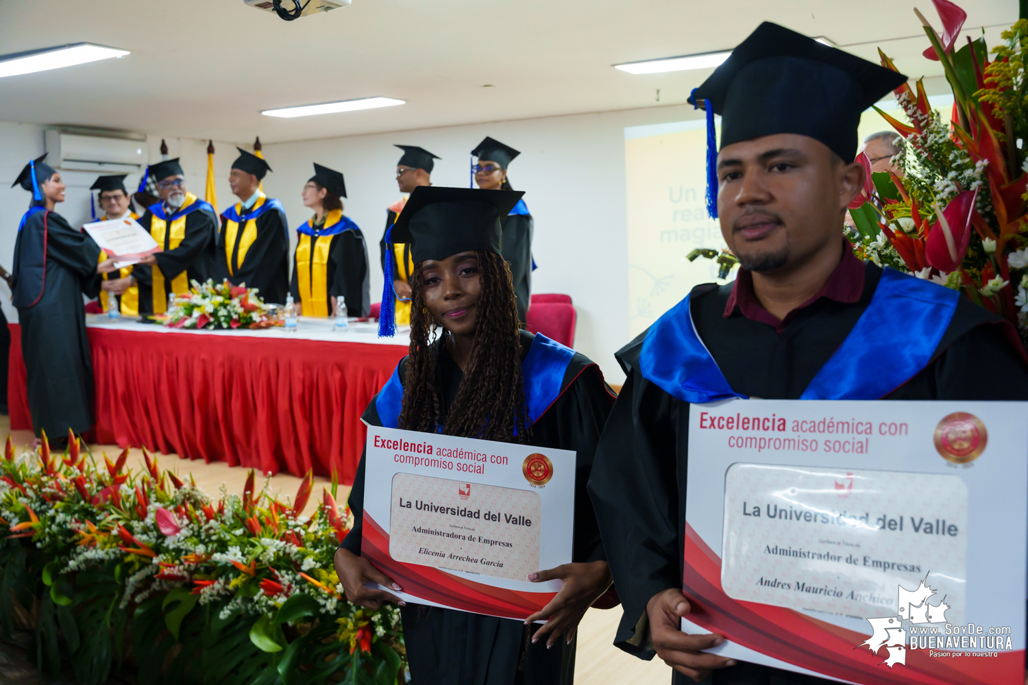 La universidad del Valle Seccional Pacífico realizó la graduación de nuevos profesionales y tecnólogos