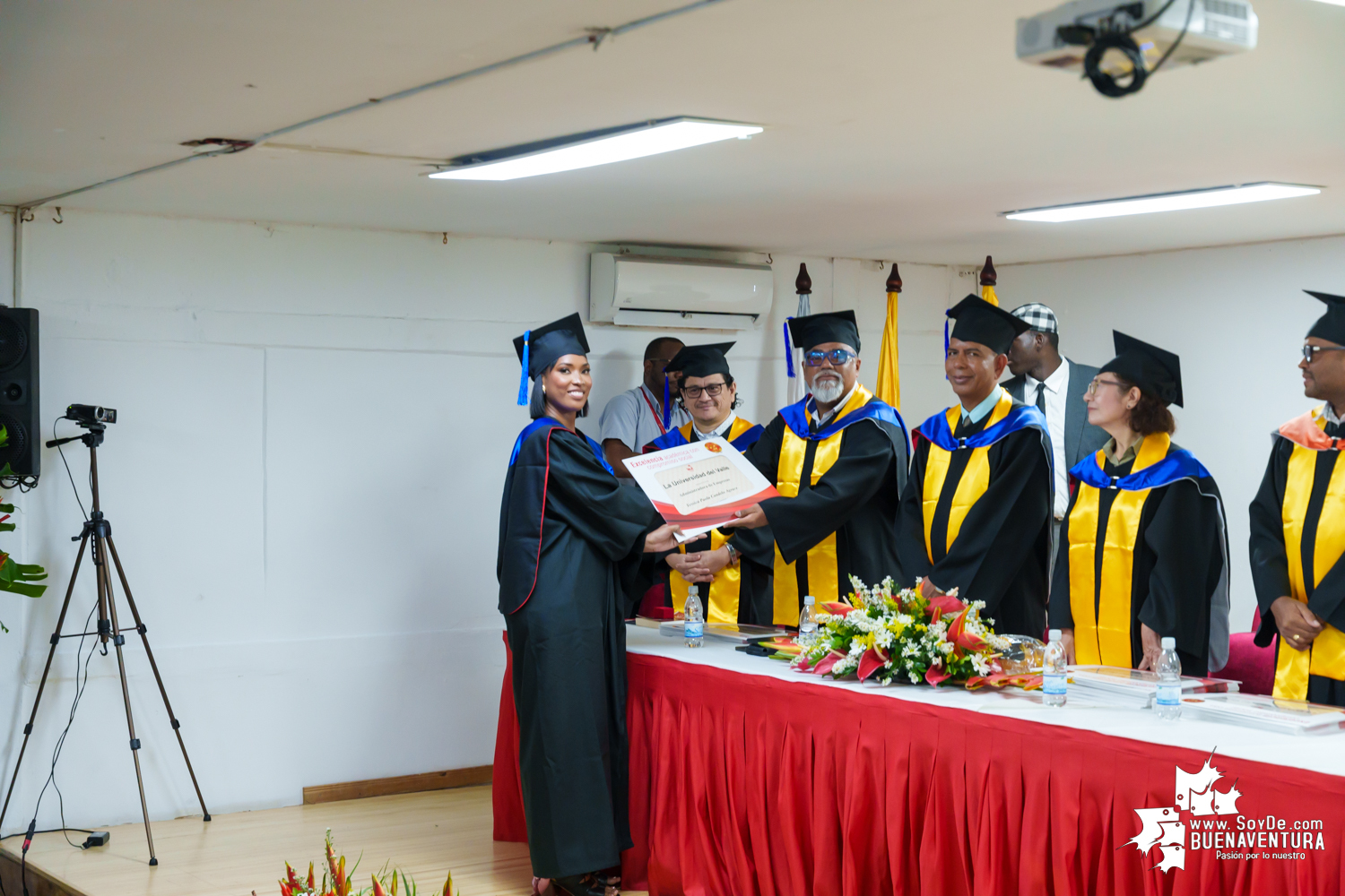 La universidad del Valle Seccional Pacífico realizó la graduación de nuevos profesionales y tecnólogos