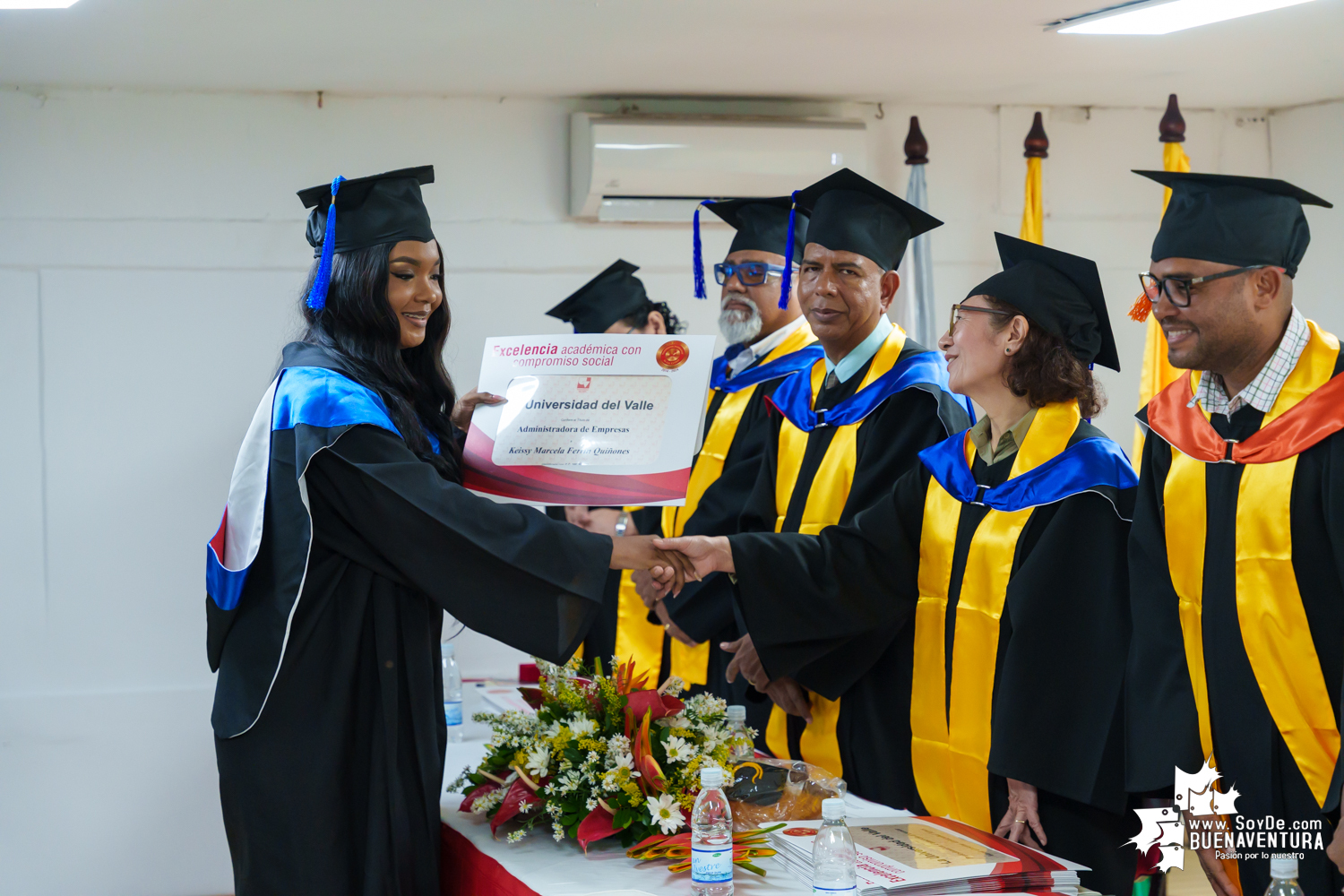 La universidad del Valle Seccional Pacífico realizó la graduación de nuevos profesionales y tecnólogos