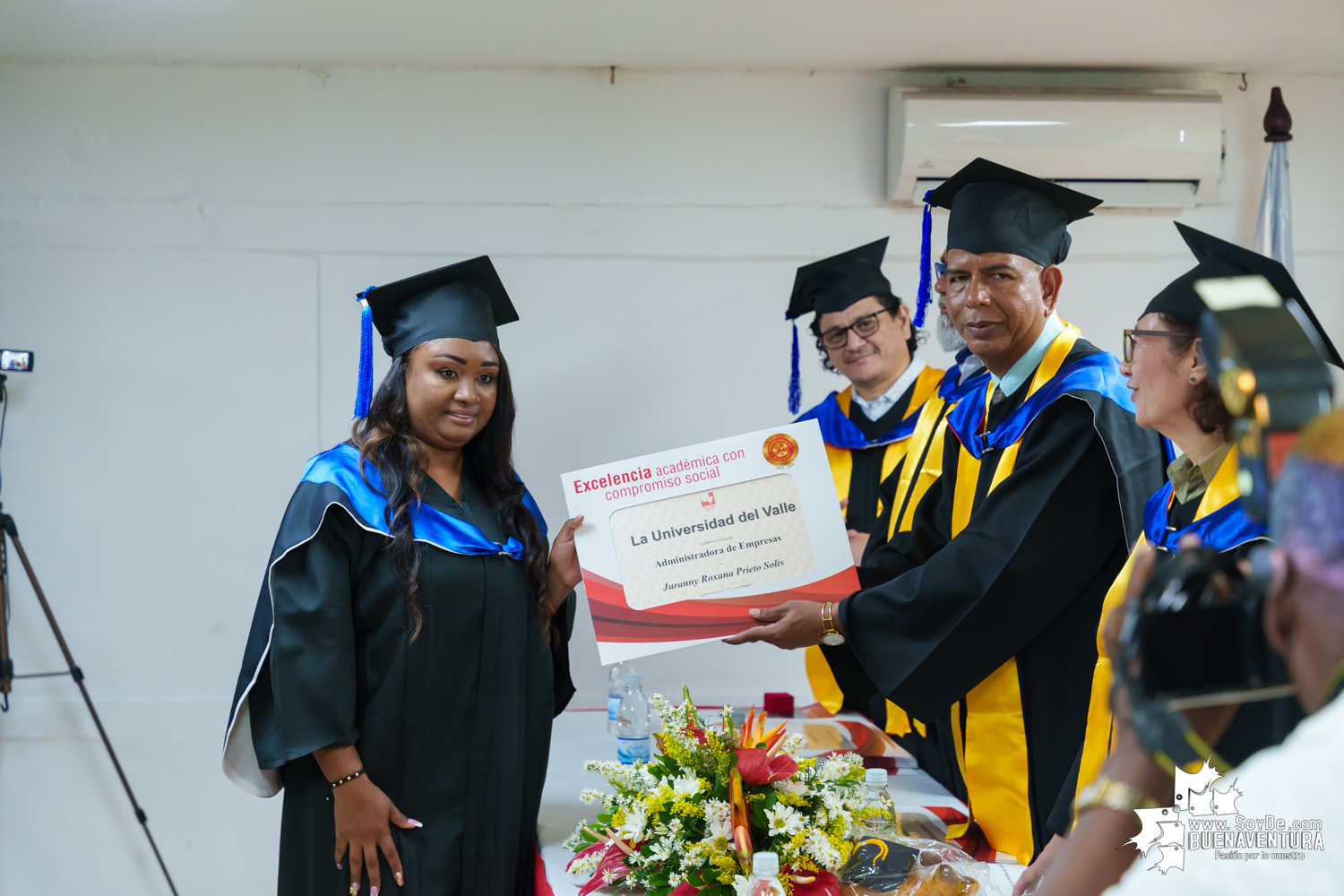 La universidad del Valle Seccional Pacífico realizó la graduación de nuevos profesionales y tecnólogos