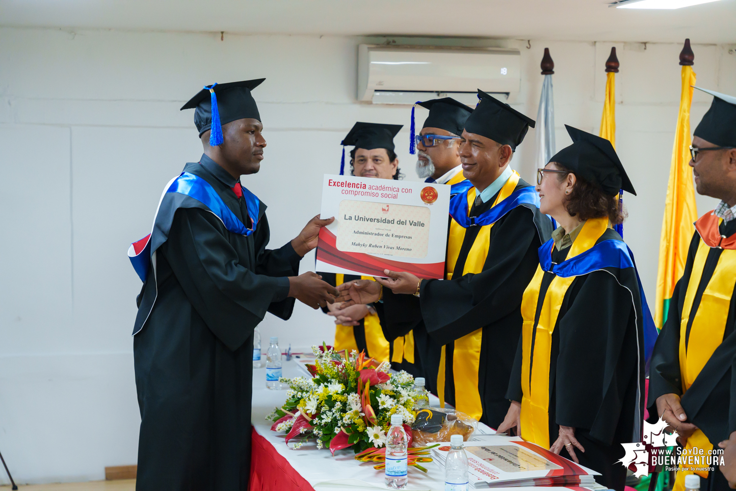 La universidad del Valle Seccional Pacífico realizó la graduación de nuevos profesionales y tecnólogos